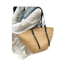 Bolsa Tote Coreana De Grande Capacidade Para Mulheres, Bolsa De Ombro Trançada Da Moda, Compras De Bolsa Tote Coreana De Grande Capacidade Para Mulheres, Bolsa De Ombro Trançada Da Moda, Compras De