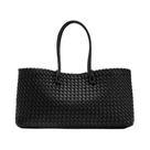 Bolsa Tote De Ombro Grande Capacidade, Moderna E Tecida, Para O Dia a Dia - Novo Nicho 2025