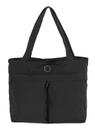 Bolsa Tote Em Náilon Com Bolso Frontal