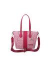 Bolsa Tote Evase Grande Fellipe Krein Monograma 020859 ROSA
