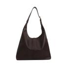Bolsa Tote Feminina De Grande Capacidade Em PU Macio, Moderna E Casual, De Cor Sólida, Para Trabalho
