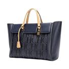 Bolsa Tote Feminina de Inverno com Estampa Retrô - Grande Capacidade e Design Clássico