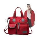 Bolsa Tote Feminina Grande E Impermeável De Nylon, Moda Casual, Bolsa De Ombro Mensageira