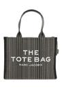 Bolsa Tote Grande Marc Jacobs com Monograma Jacquard 42x16x34 cm Bolsa Tote Grande Marc Jacobs com Monograma Jacquard 42x16x34 cm