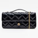 Bolsa Tote Lança Perfume Matelasse Charm Ou26 Preto Feminino