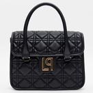 Bolsa Tote Lança Perfume Matelasse Ou26 Preto Feminino