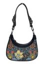 Bolsa Tote Lirasol Ombro material ecológico Preto Palmeira