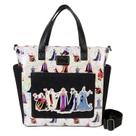 Bolsa Tote Loungefly Disney Villains AOP 33x33x10 cm