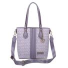 Bolsa tote mão e transversal monograma - fellipe krein