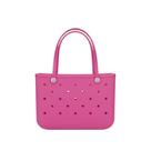Bolsa tote média em eva impermeável domum rosa - 330213 - 36x13x31cm