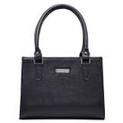 Bolsa Tote Média Feminina Transversal em Couro