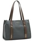 Bolsa Tote Microfiber - Alça de Ombro - Chenson 3185450 - Chumbo