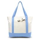 Bolsa Tote TOPDesign em Lona 53x38x15cm com Bolso Bolsa Tote TOPDesign em Lona 53x38x15cm com Bolso
