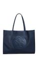 Bolsa tote Tory Burch Ella azul-marinho 43 x 33 x 11 cm com alça de ombro