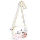 Bolsa transparente KETIEE aprovada pelo estádio, transparente para mulheres, bege
