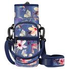 Bolsa transportadora para garrafas de água Sling Case CaseBot Blooming Hibiscus Bolsa transportadora para garrafas de água Sling Case CaseBot Blooming Hibiscus
