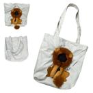 Bolsa Transporte Cao Gato Pet Animal Estimacao Estampa Leao Bag de Ombro Passeio Caminhada Viagem