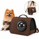 Bolsa Transporte Pet Luxo Cachorro Gato Pequeno Com Visor Respirável Impermeável Ate 5kg
