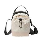 Bolsa Transversal Ajustável De Nylon Com Cordão Para Garrafa De Água, Celular E Caminhadas