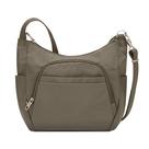 Bolsa Transversal Anti-Roubo Travelon Classic Bucket - Cor Noz-Moscada