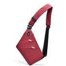 Bolsa transversal antirroubo para viagem VexelZytro impermeável vermelha