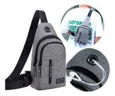 Bolsa Transversal Cinza Bolsa Transversal Cinza