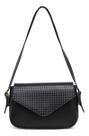 Bolsa Transversal Com Flap Tressê E Alça Ajustável Bolsa Transversal Com Flap Tressê E Alça Ajustável