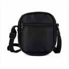 Bolsa Transversal Compacta em Nylon com Alça Ajustável e Bolsos com Zíper