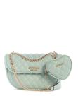 Bolsa Transversal Conversível GUESS Atabey com Aba 23x5x15 cm Bolsa Transversal Conversível GUESS Atabey com Aba 23x5x15 cm