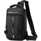 Bolsa Transversal Crossbody Média com Tiracolo e Entrada USB - Professional