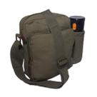 Bolsa Transversal de Lona C/Porta Garrafa KVN