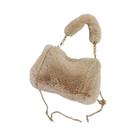 Bolsa Transversal De Pelúcia Com Pelo Sintético, Quente Para Outono/Inverno, Pequena Bolsa De Ombro