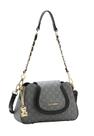 Bolsa Transversal Feminina Chenson 3485526 Monograma Urso Cor:Preto