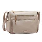 Bolsa Transversal Feminina Chenson Original Cor:Bege Bolsa Transversal Feminina Chenson Original Cor:Bege