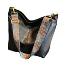 Bolsa Transversal Feminina De Grande Capacidade Em Couro PU Vintage Com Alça Larga, Bolsa Casual Bolsa Transversal Feminina De Grande Capacidade Em Couro PU Vintage Com Alça Larga, Bolsa Casual