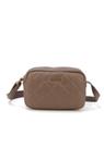 Bolsa Transversal Feminina Gash BG72404 Matelassê Marrom