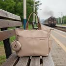 Bolsa Transversal Feminina Nylon Impermeável Grande Trabalho Cor:Khaki Bolsa Transversal Feminina Nylon Impermeável Grande Trabalho Cor:Khaki
