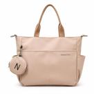 Bolsa Transversal Feminina Nylon Impermeável Grande Trabalho Cor:Khaki