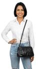 Bolsa Transversal Feminina Tiracolo Couro Legítimo Macio Madamix