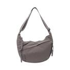 Bolsa Transversal Grande De Nylon Estilo Hobo Versátil Para Estudantes E Entregadores Design Casual