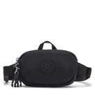 Bolsa transversal Kipling Alys preta com alça de cintura