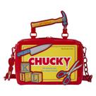 Bolsa Transversal Loungefly Chucky 22x15x6 cm material sintético
