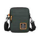 Bolsa Transversal Masculina Leve De Nylon Com Alça Ajustável, Vários Compartimentos, Bolsa Quadrada