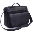 Bolsa Transversal Masculina P/ Notebook até 14 Pol. Pasta Carteiro p/ Motoboy Maleta Social