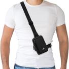 Bolsa Transversal Mini Peicees Resistente à Água Preta Bolsa Transversal Mini Peicees Resistente à Água Preta