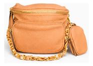 Bolsa Transversal Moderna Alça Regulável Corrente Elegante