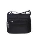 Bolsa transversal NOTAG Bolsa de ombro impermeável preta