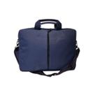 Bolsa Transversal Notebook Pasta Mala Resistente Lisa Azul Escuro