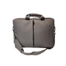 Bolsa Transversal Notebook Pasta Mala Resistente Lisa Cinza
