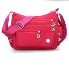 Bolsa Transversal Nylon Forte Impermeável 9 Bolsos Forrada